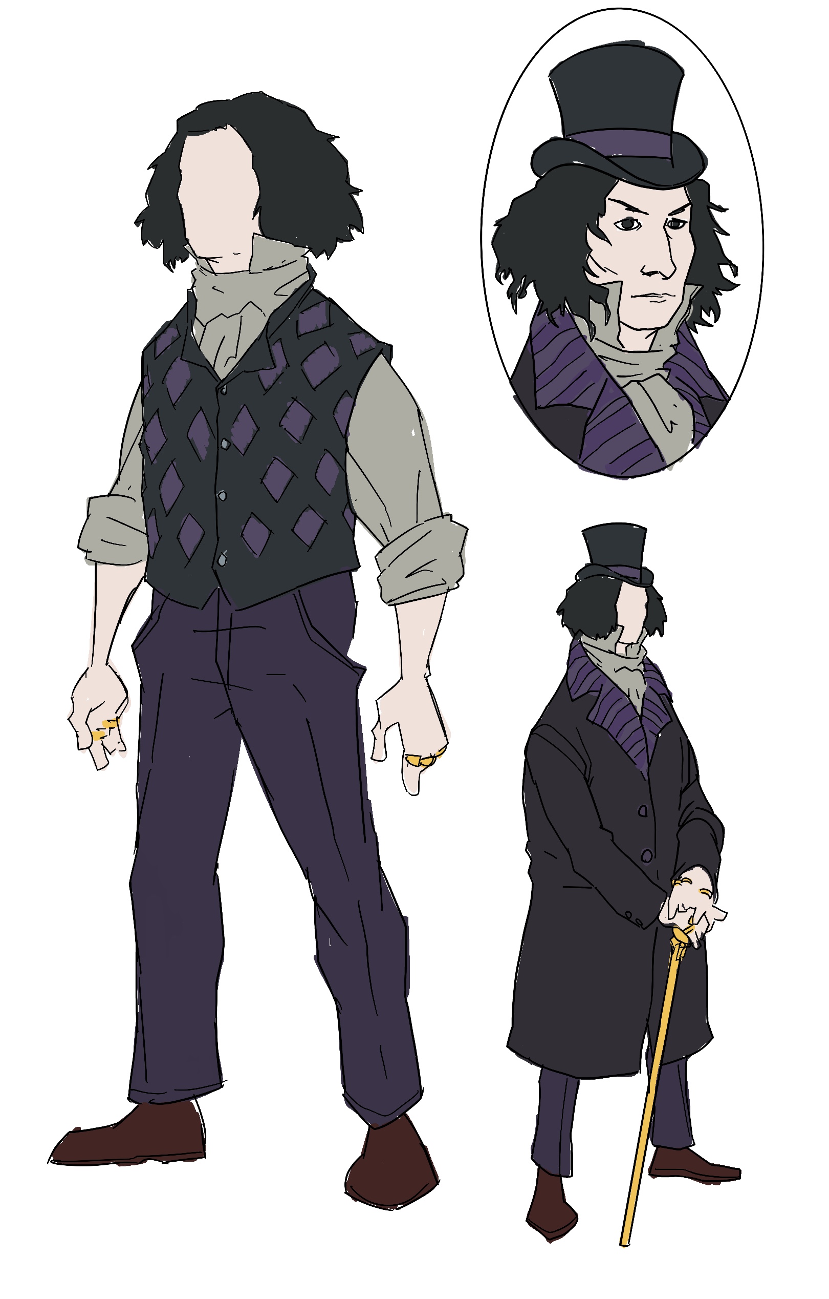 Character art of The Wizard